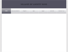 Tablet Screenshot of luckeyohio.org